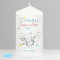 Personalised Me to You Godmother Pillar Candle Extra Image 1 Preview